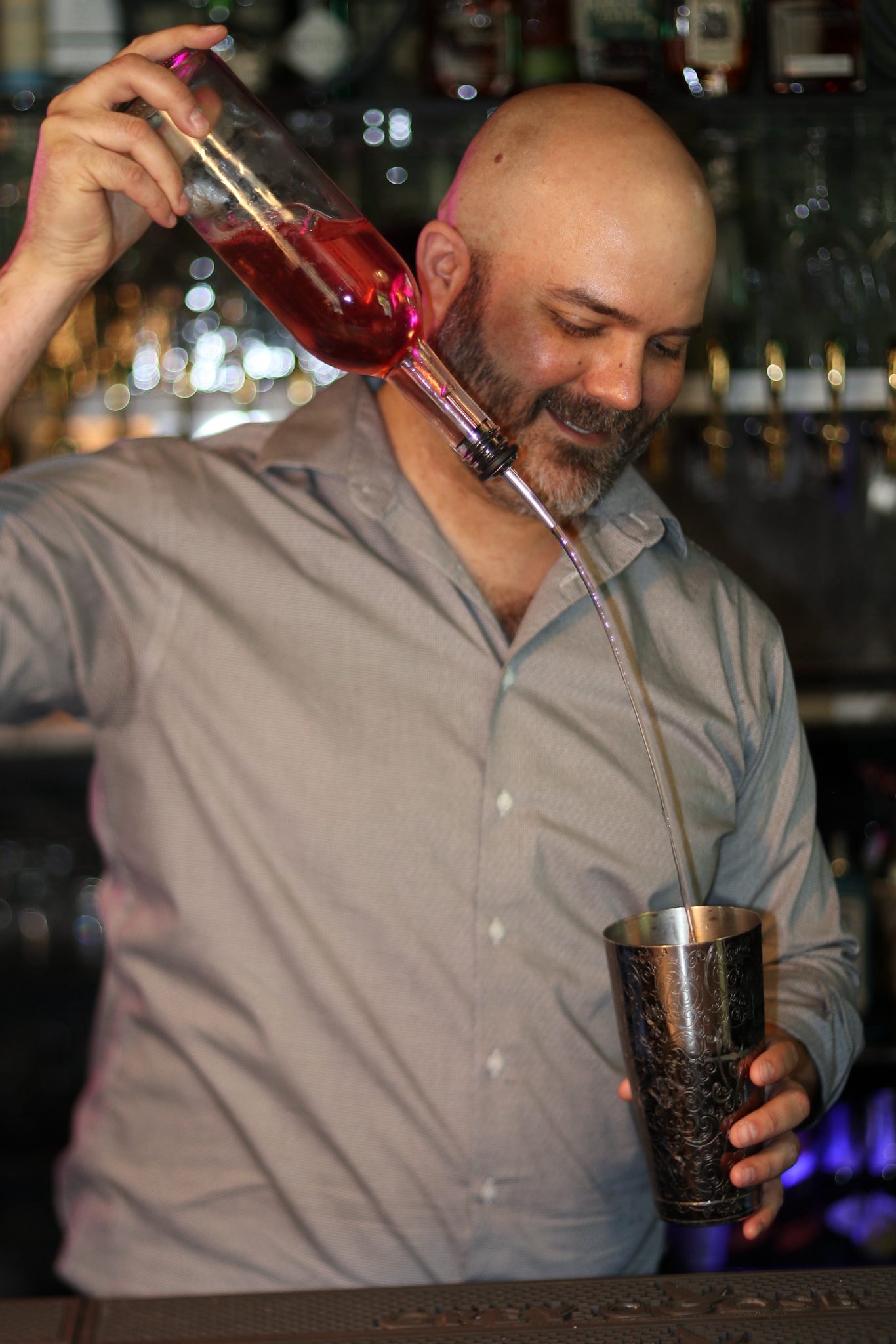 A selection of wines and craft cocktails